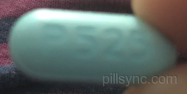 BLUE OVAL P525 - entex t guaifenesin and pseudoephedrine hydrochloride